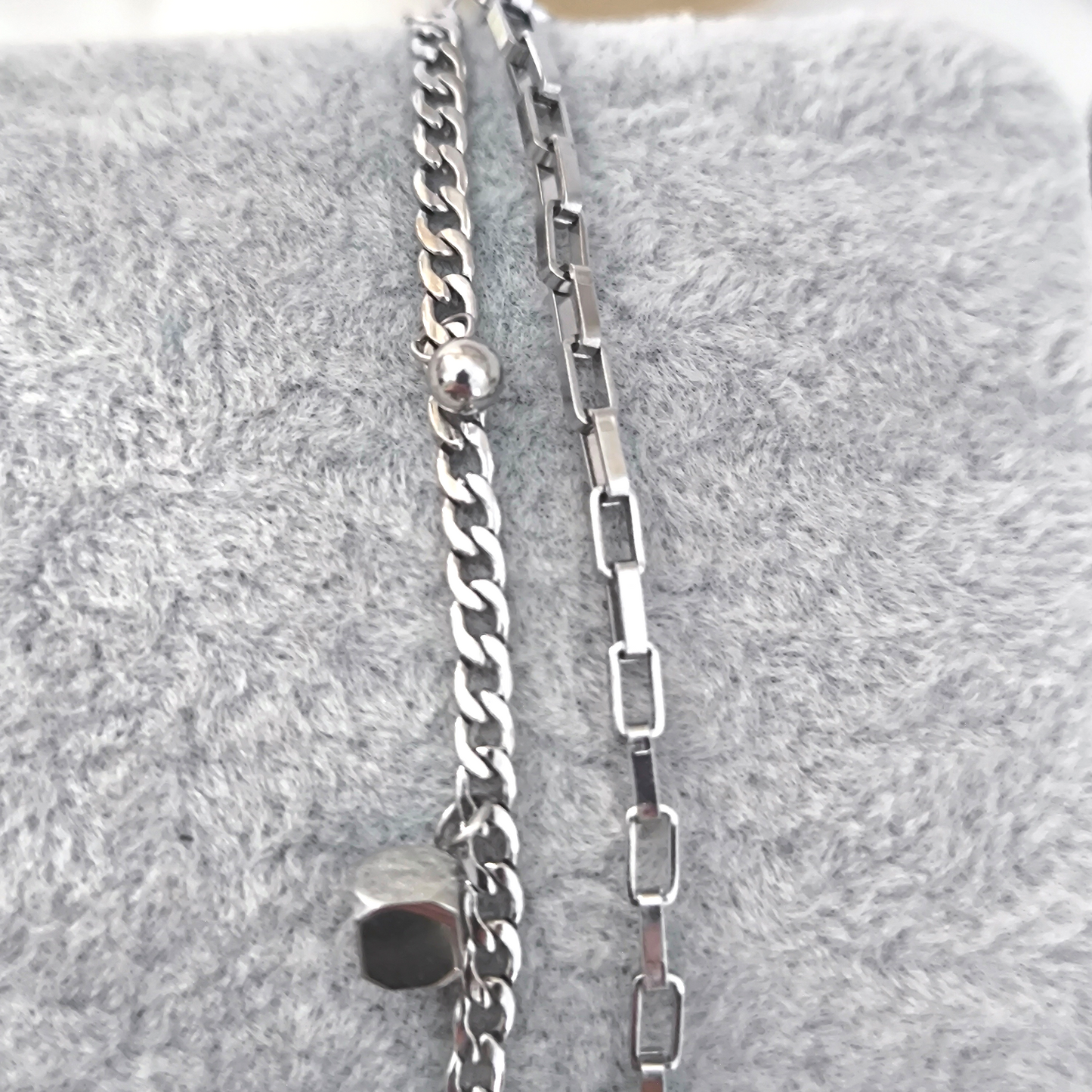 Pulsera ball plata