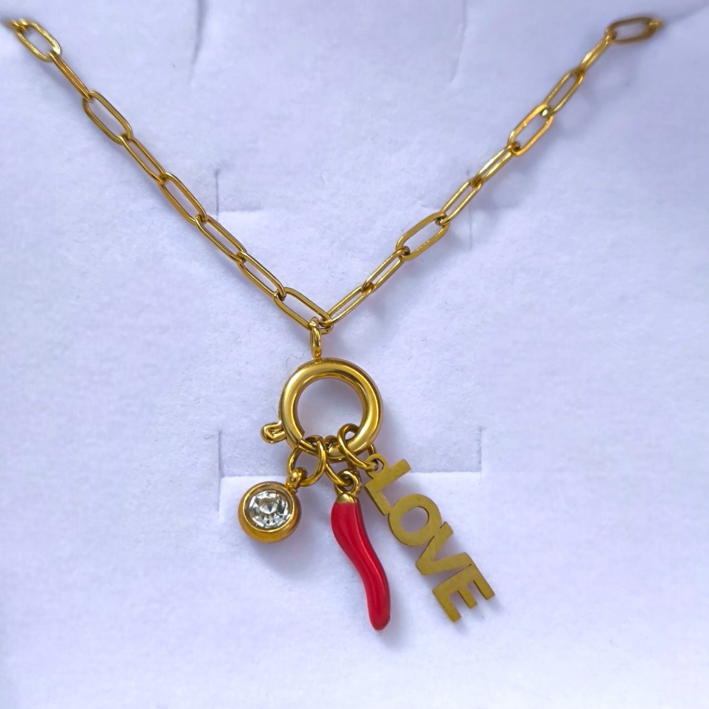 Colgante Love · Red Pepper