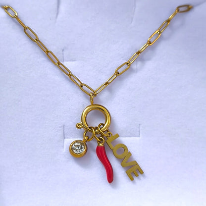 Colgante Love · Red Pepper