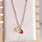 Colgante Inicial Mini Corazón