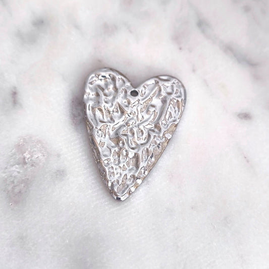Charm Corazón Plata