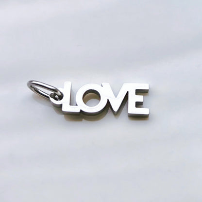 Charm Palabra- Plata