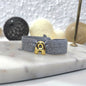 PULSERA ELÁSTICA BRILLO+CHARM SÍMBOLOS