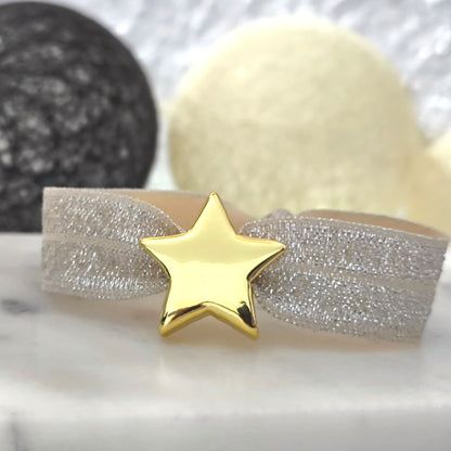 PULSERA ELÁSTICA BRILLO+CHARM SÍMBOLOS