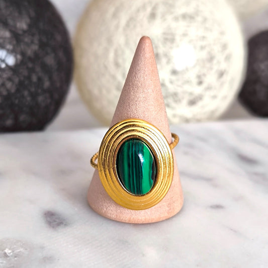 Anillo Ovalado Doble