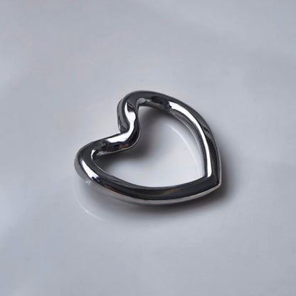 Charm Corazón Minimal Plata