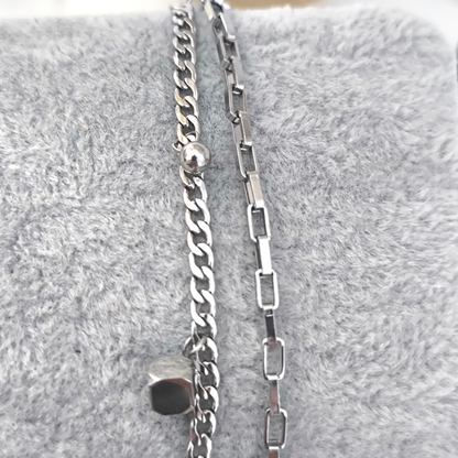 PULSERA LUMI TWIN HEART