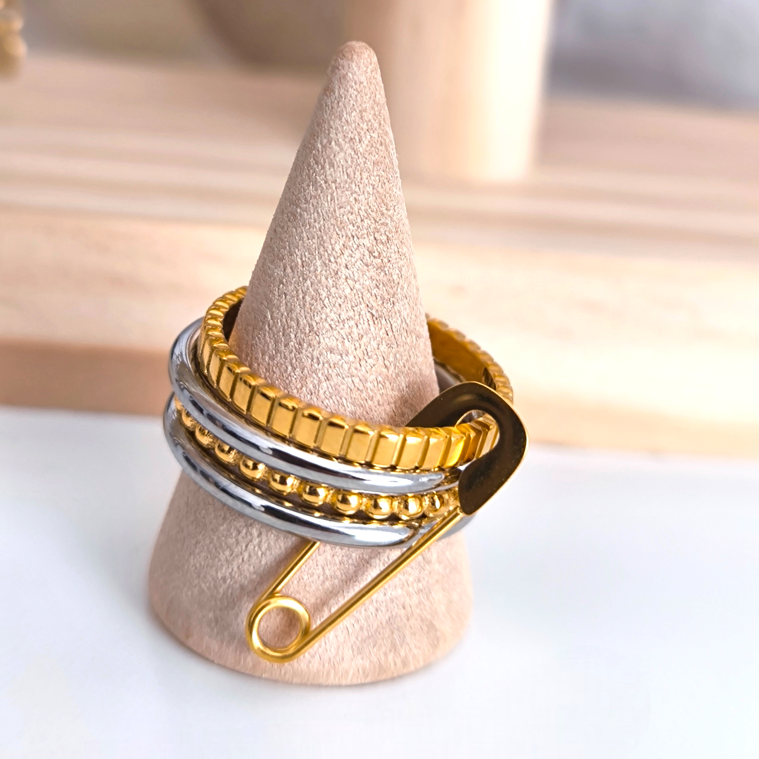 Anillo POWERKNOT STEEL