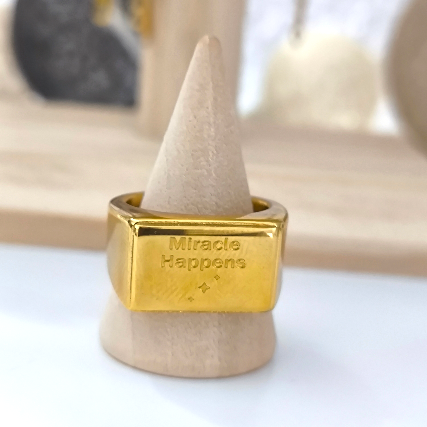 Anillo  Miracle Happens