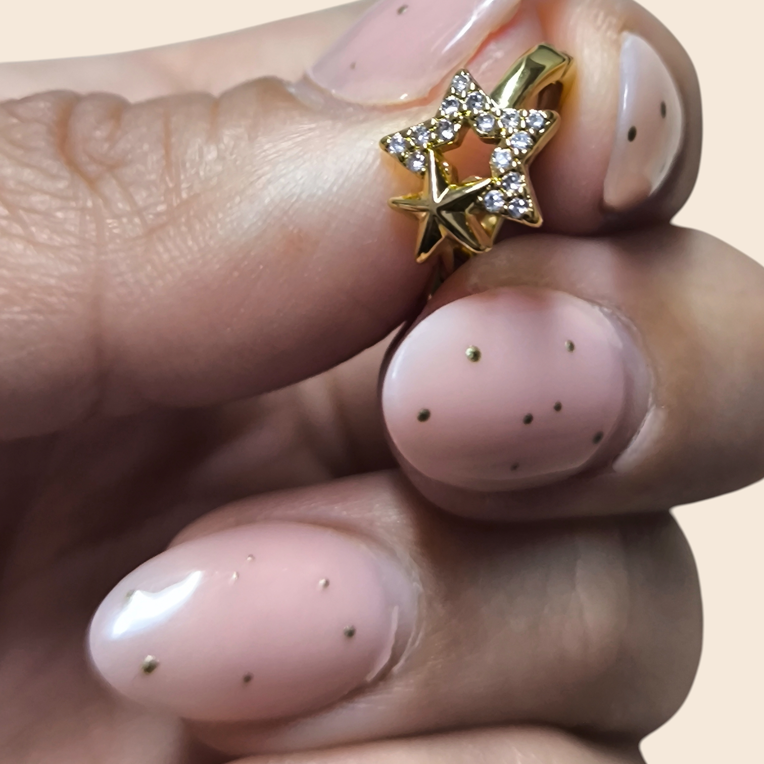 Aretes Doble Estrella