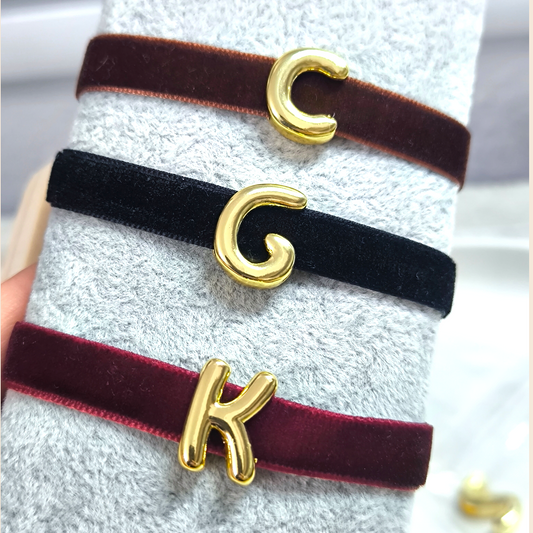 PULSERA PERSONALIZABLE CON INICIAL