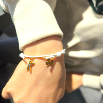 Pulseras Nudos de Luz - Blanco