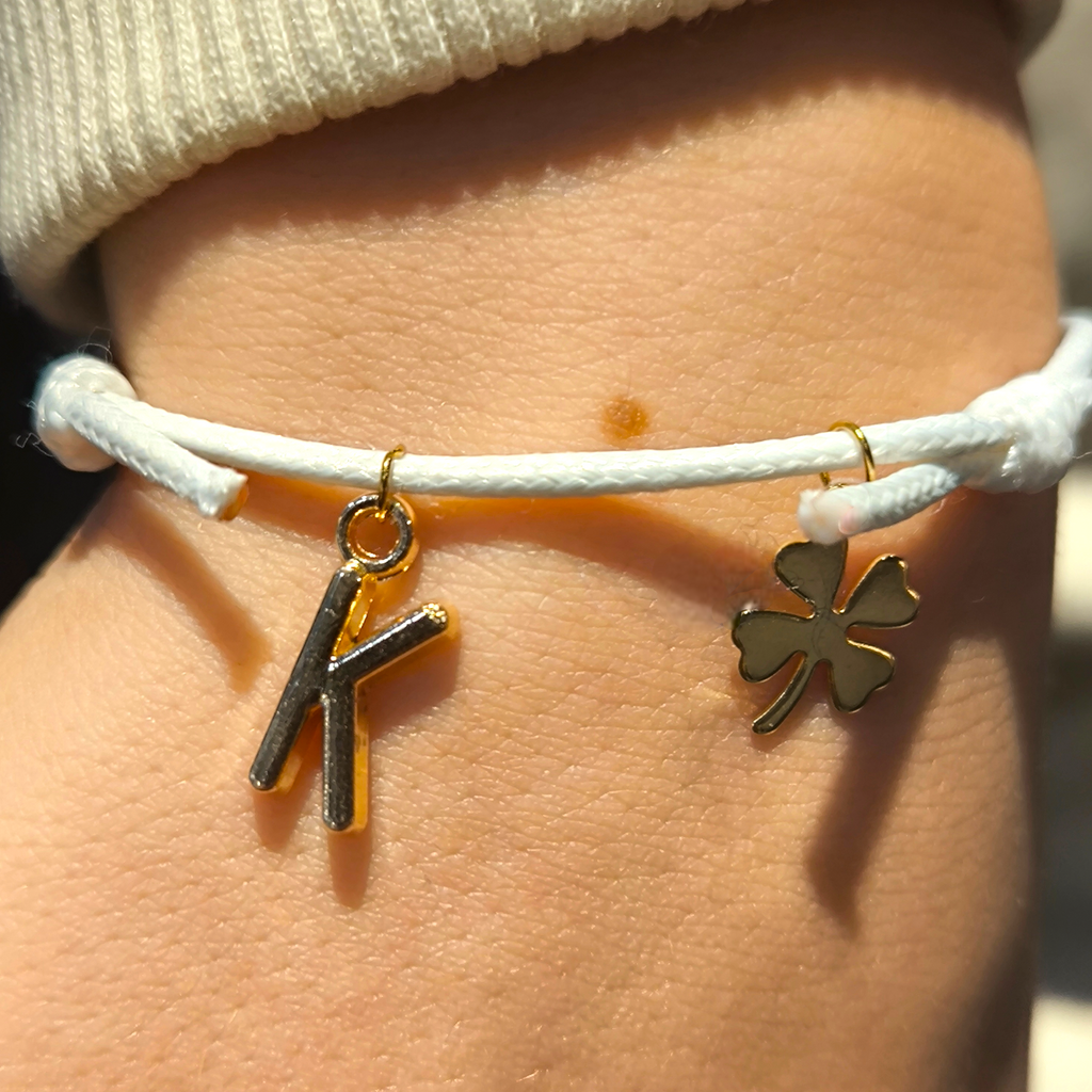 Pulseras Nudos de Luz - Blanco