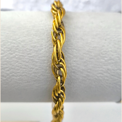 PULSERA GOLDEN BRAID