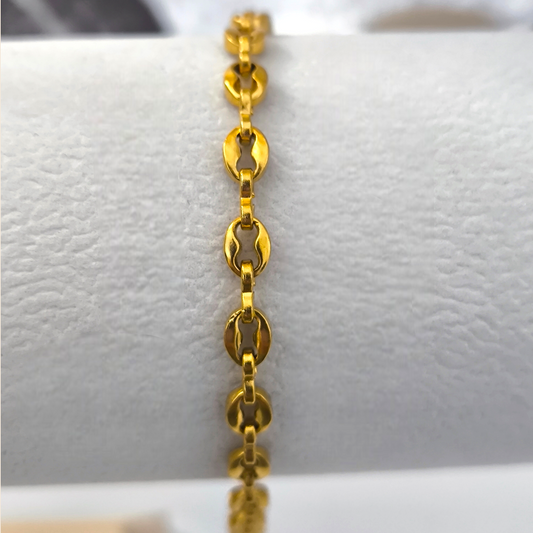 Pulsera Prisma Dorado