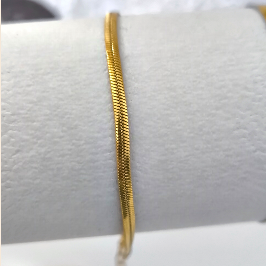Pulsera Serpiente Dorada