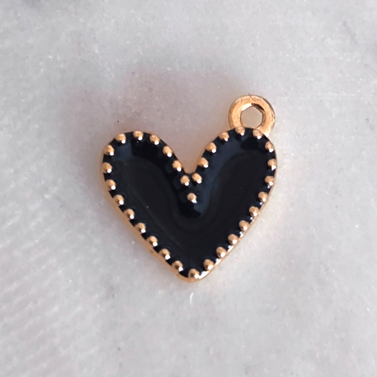 HEART CHARM- BLACK SOUL