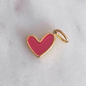 Charm Heart Mini Red