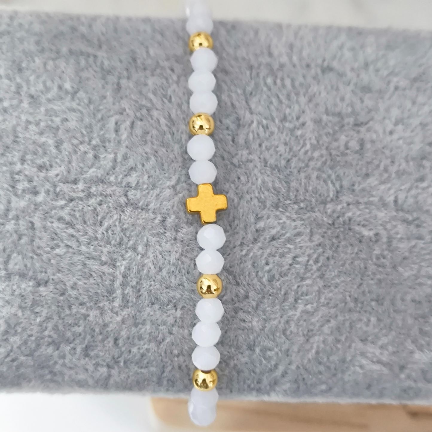 PULSERA LUZ ETERNA · CRUZ