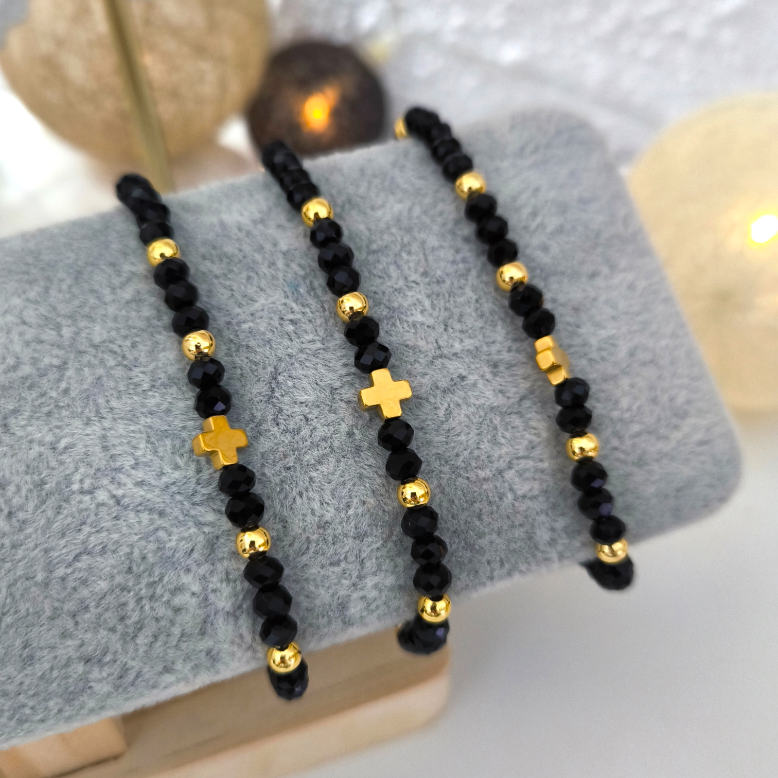 PULSERA LUZ ETERNA · CRUZ