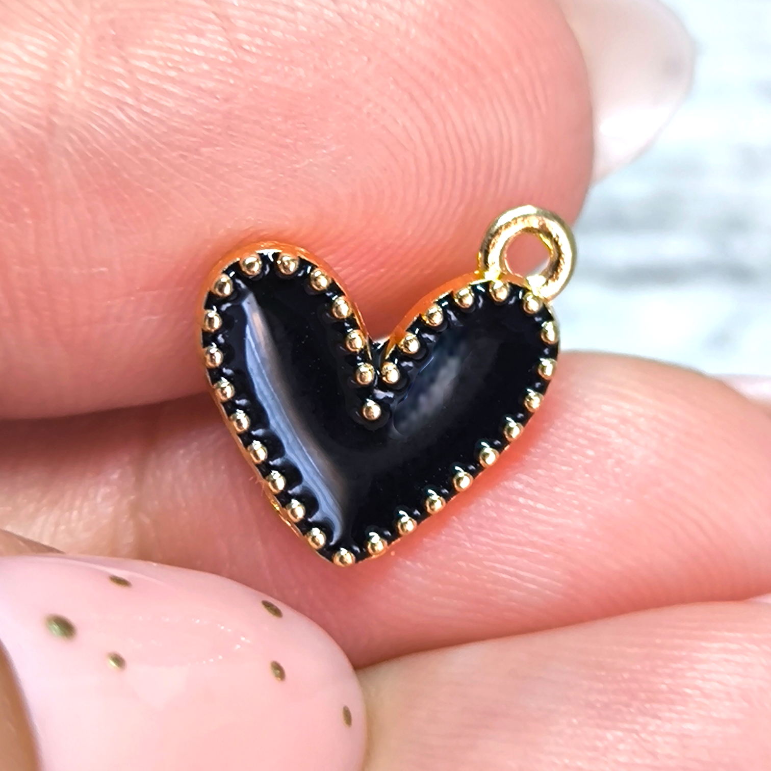 HEART CHARM- BLACK SOUL