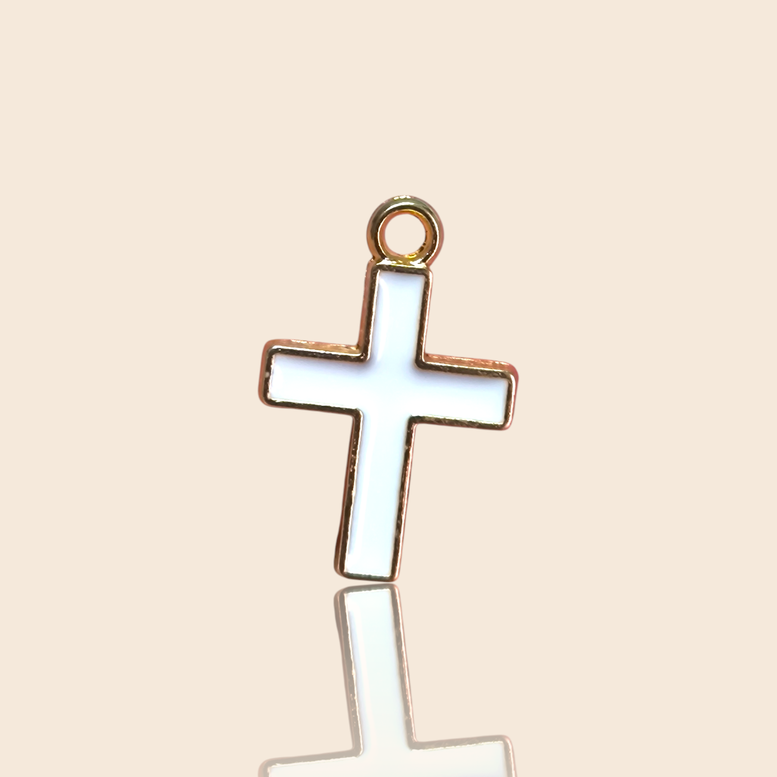 PURE HEART – Charm Cruz Blanca