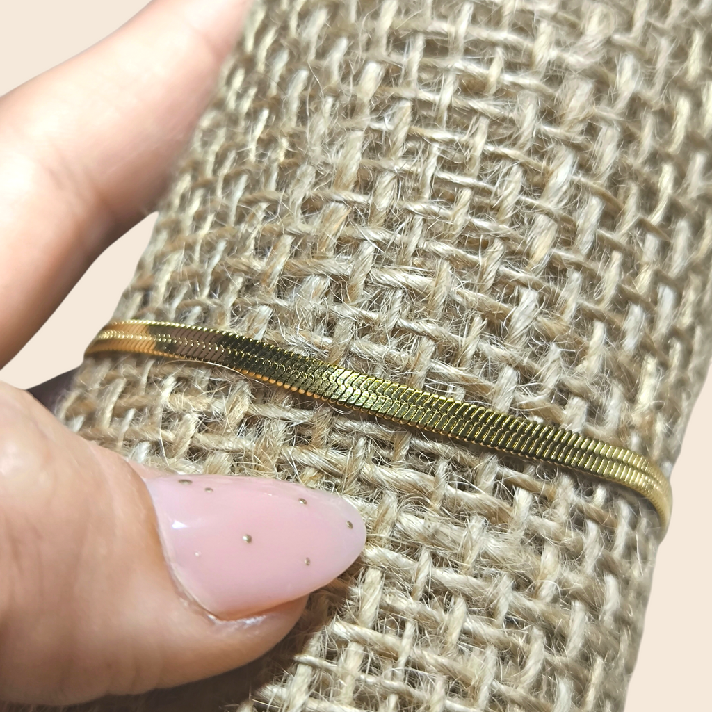 Pulsera Serpiente Dorada