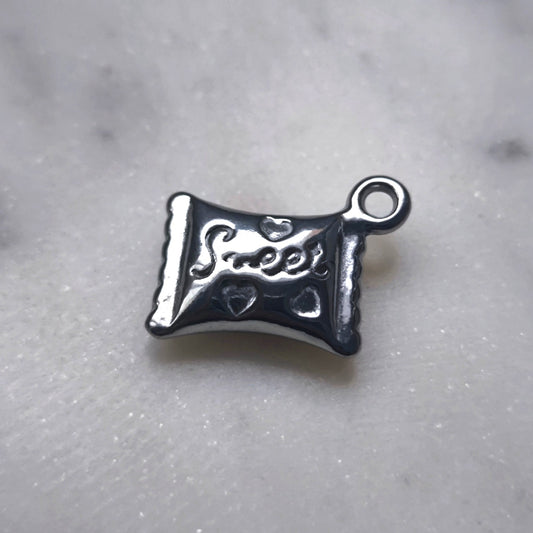 Charm Caramelo Plata