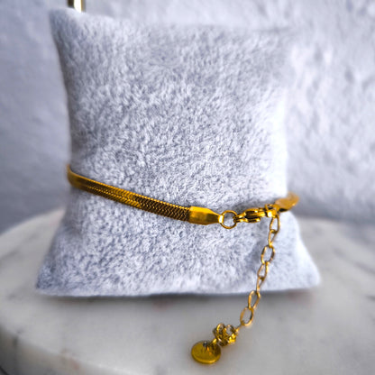 Pulsera Serpiente Dorada