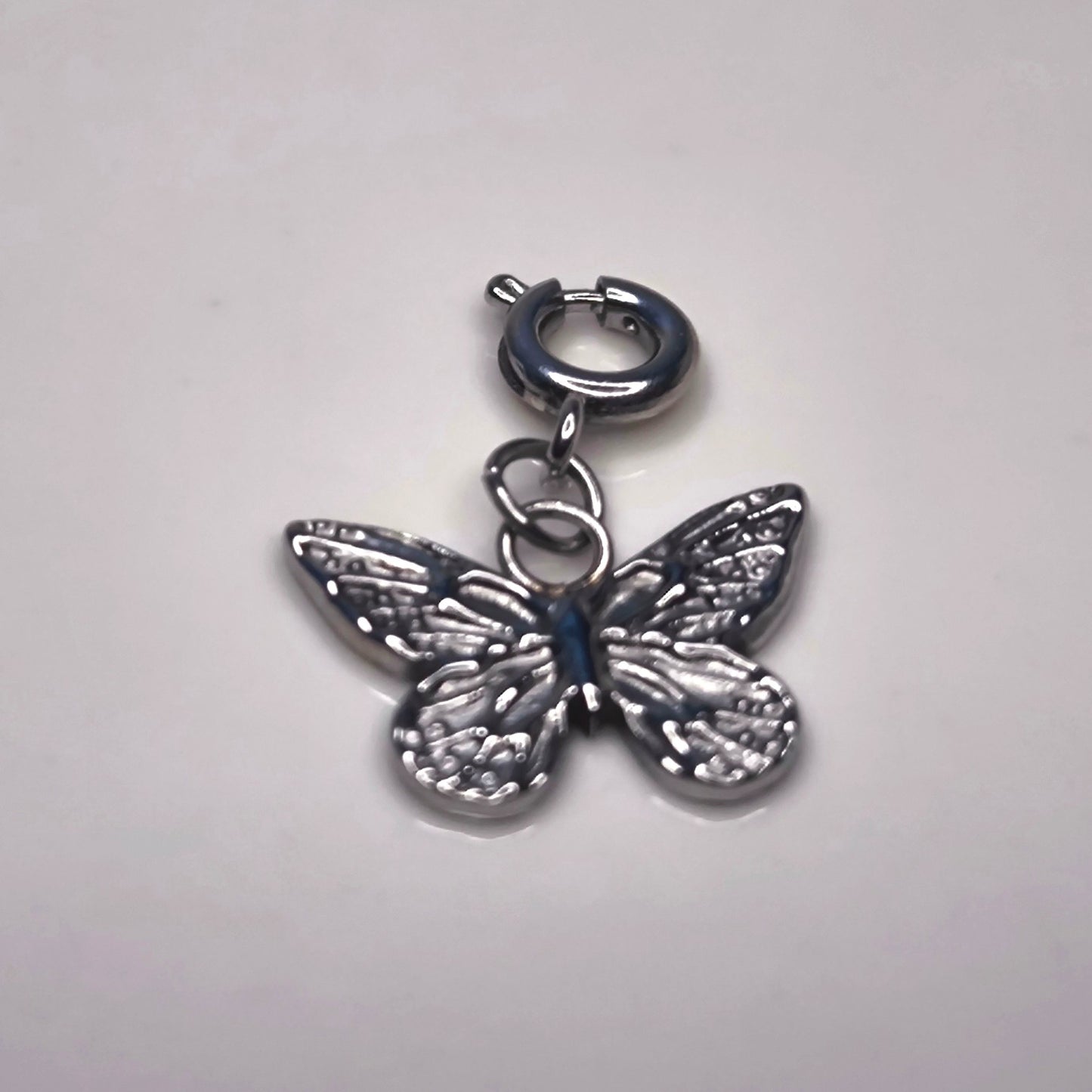 CHARM MARIPOSA PLATA