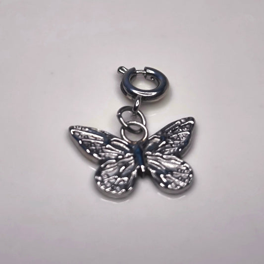 CHARM MARIPOSA PLATA