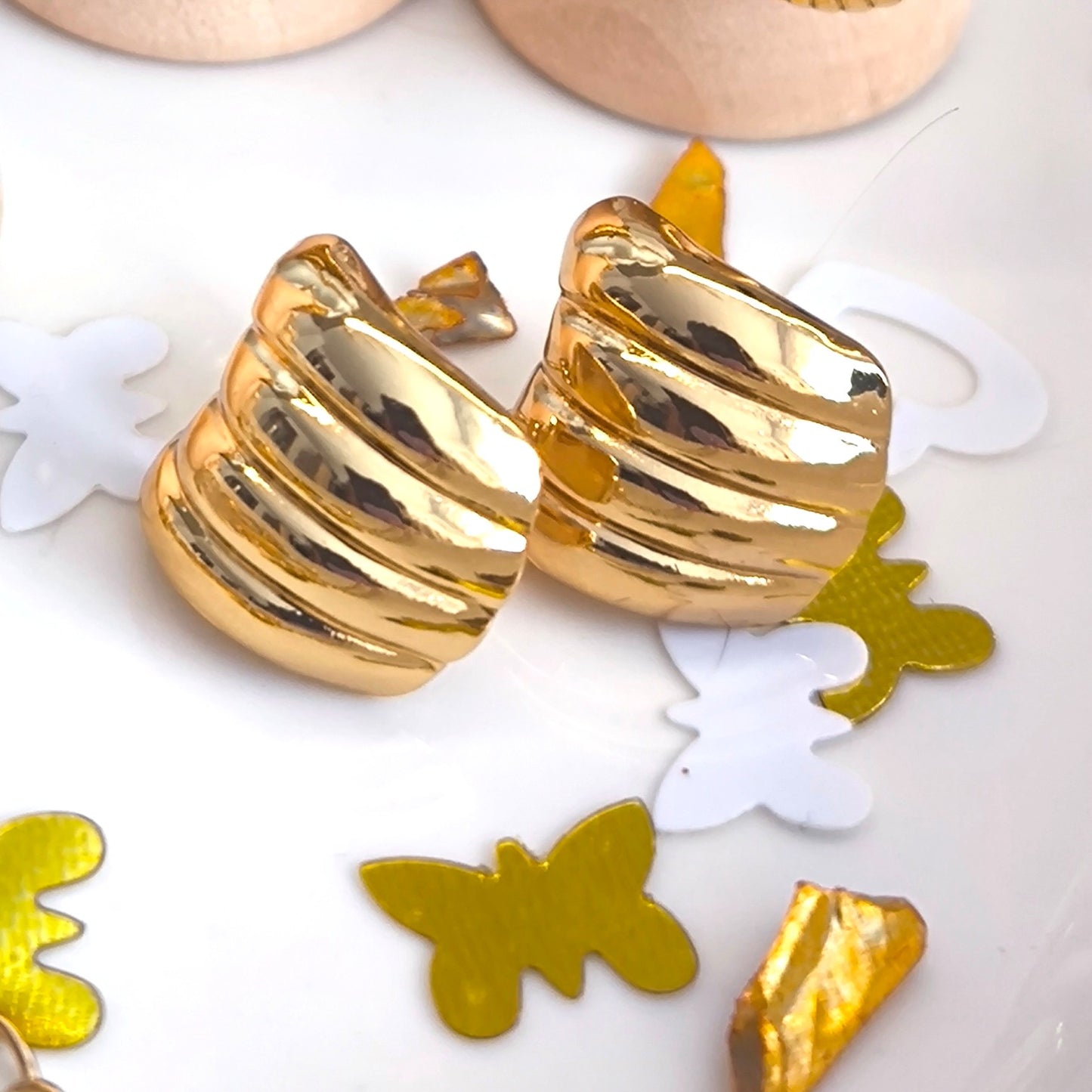 ARETES ROSA DE FRUTA