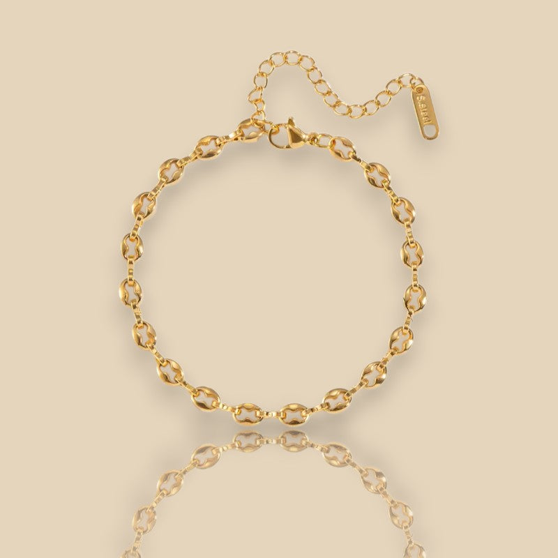 Pulsera Prisma Dorado