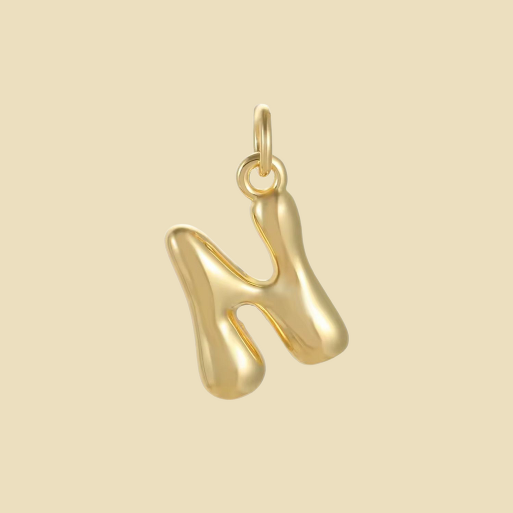 ETERNAL LETTER-Charm inicial N