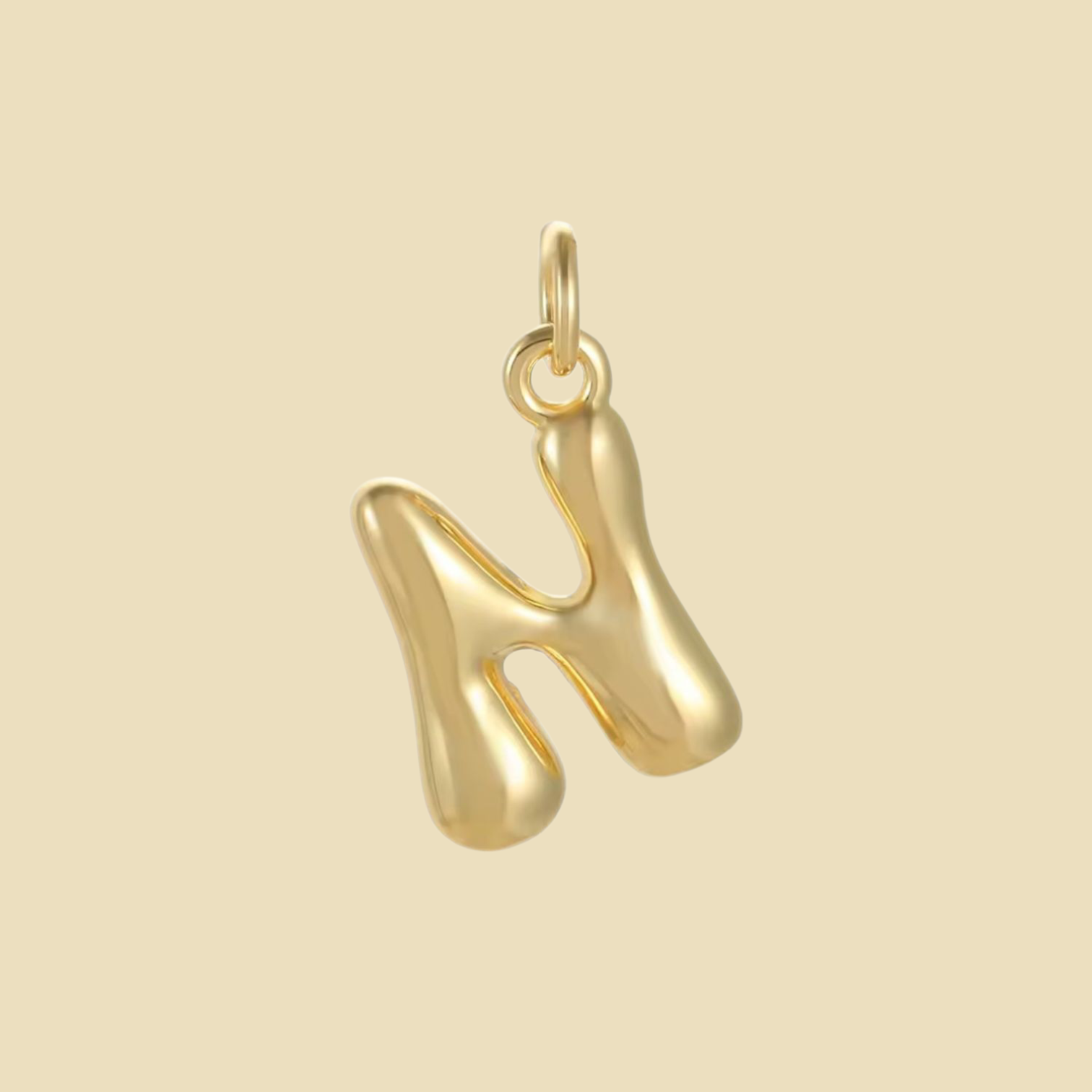 ETERNAL LETTER-Charm inicial N