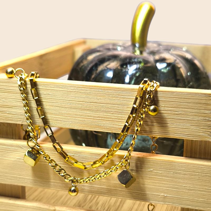 PULSERA GOLDEN LAYERS