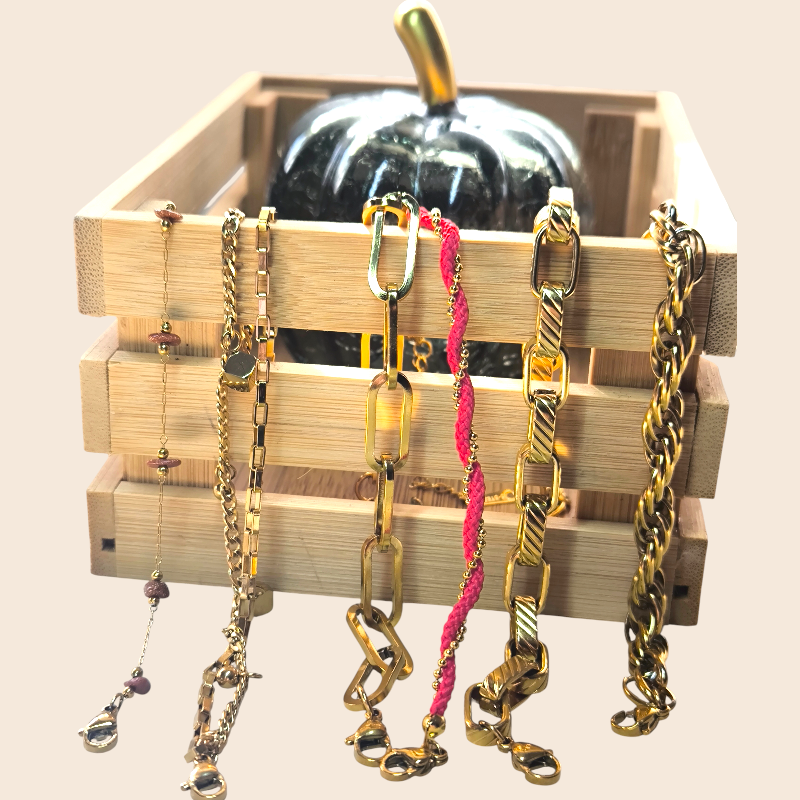 PULSERA GOLDEN BRAID