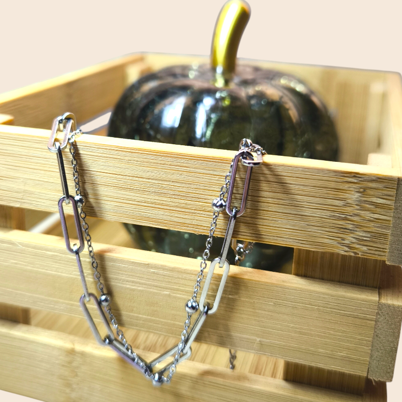 PULSERA SILVER HEART-TITANIO PLATA