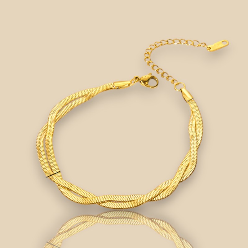 Pulsera Enlace de Serpientes