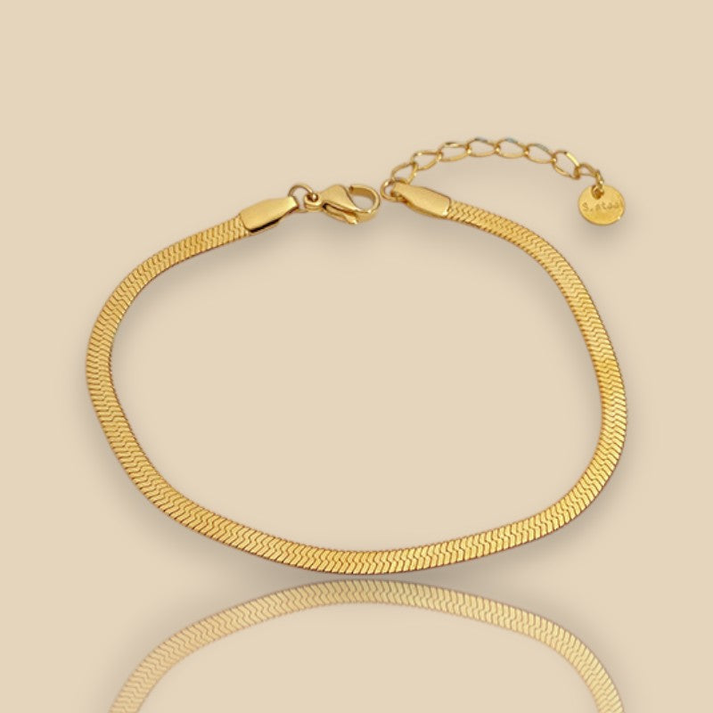 Pulsera Serpiente Dorada