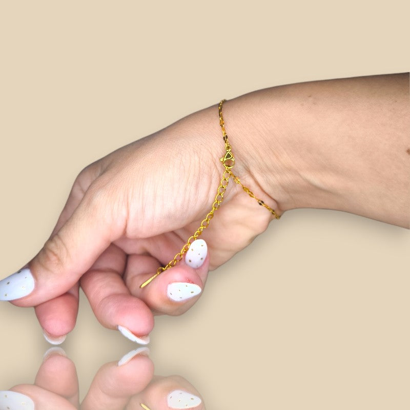 Pulsera Hilo Geométrico