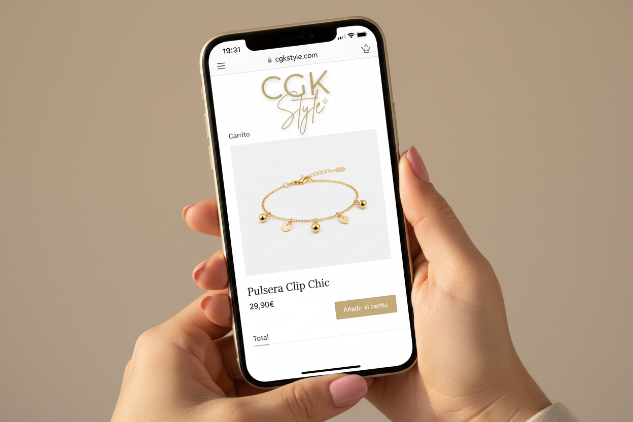Pulsera Clip Chic en carrito CGK Style