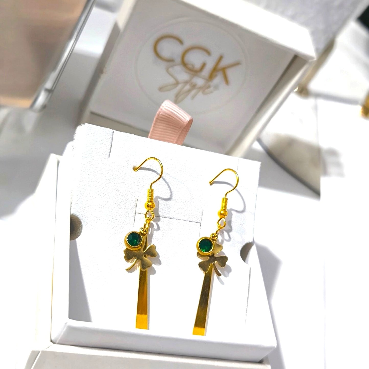 Pendientes Clover Dangle