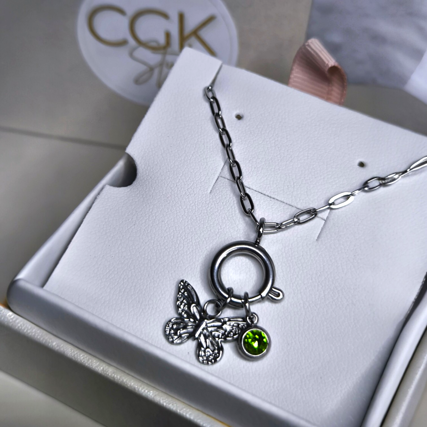 Colgante Clip Chic · Plata