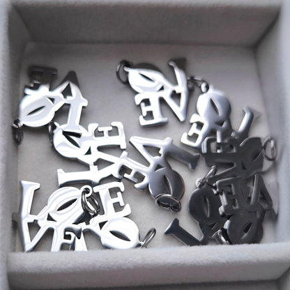Charm LOVE MINIMAL PLATA