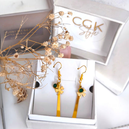 Pendientes Clover Dangle