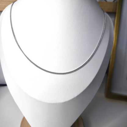 CADENA BOLD CLIP · PLATA